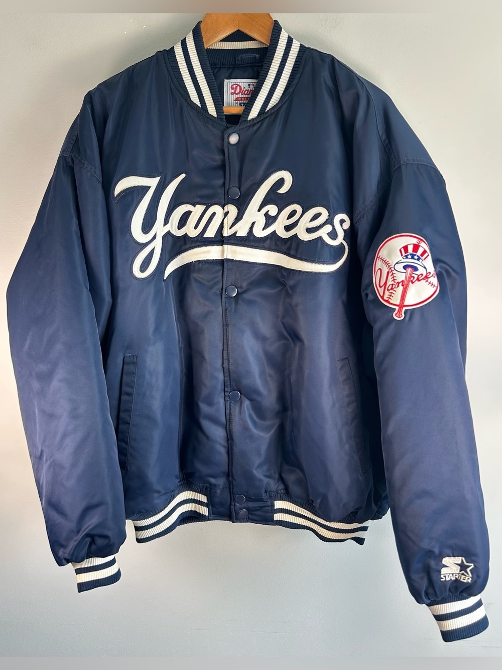 Vintage Starter Diamond Collection New York Yankees Men’s Bomber Jacket XL MLB